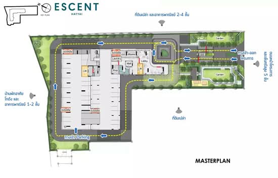 Escent Hatyai - Site Plan