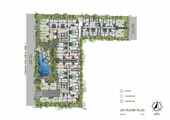 Siam Oriental Oasis : สยาม โอเรียนทัล โอเอซิส - Site Plan