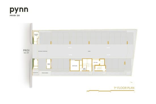 PYNN Pridi 20 : พินน์ ปรีดี 20 - Site Plan