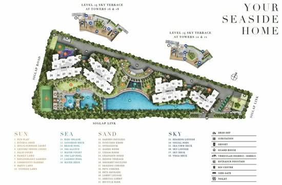 Seaside Residences - Site Plan