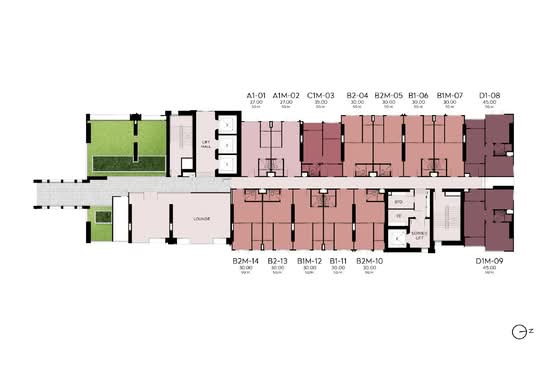 Aspire Huai Khwang - Site Plan
