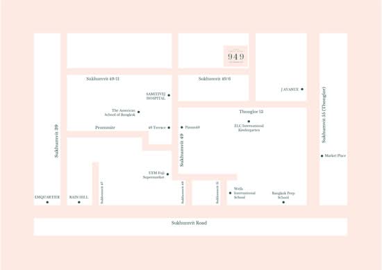 949 Neighborhood : 949 เนเบอร์ฮู๊ด - Site Plan