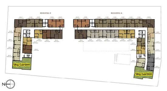 MetroLuxe Paholyothin-Sutthisan : เมโทรลักซ์ พหลโยธิน-สุทธิสาร  - Site Plan