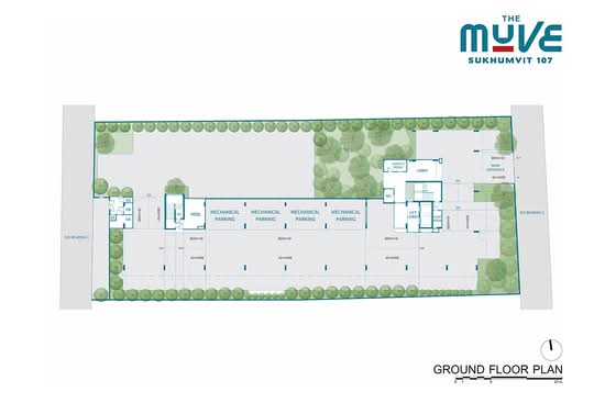 The Muve Sukhumvit 107 : เดอะ-มูฟ-สุขุมวิท-107 - Site Plan