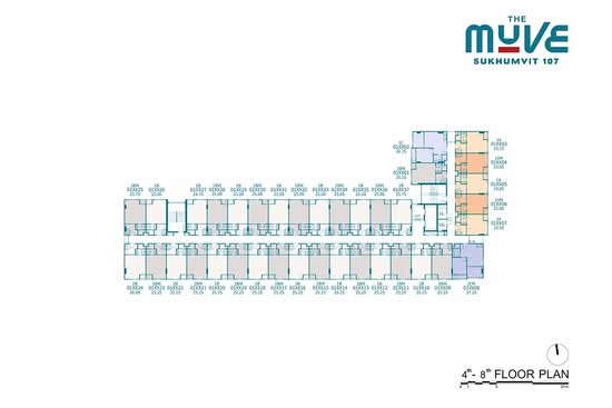 The Muve Sukhumvit 107 : เดอะ-มูฟ-สุขุมวิท-107 - Site Plan