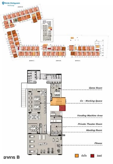 Origin Play Sri Udom Station - Site Plan