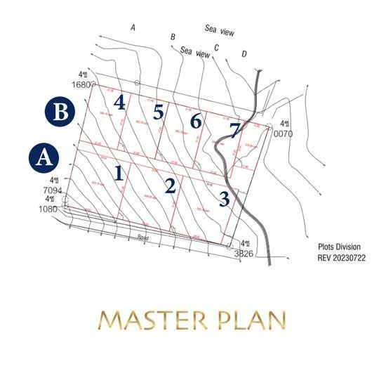 Grand Blue Villas : แกรนด์ บลู วิลล่า - Site Plan