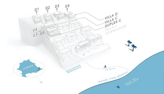 Darika Residence : ดาริกา เรสซิเดนซ์ - Site Plan