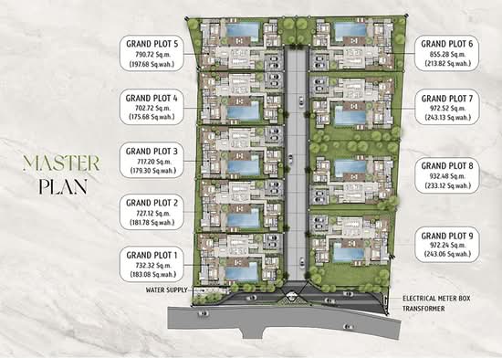 Erawana Grand : เอราวาน่า แกรนด์ - Site Plan
