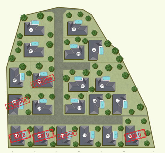 Highland Villas 3 - Site Plan