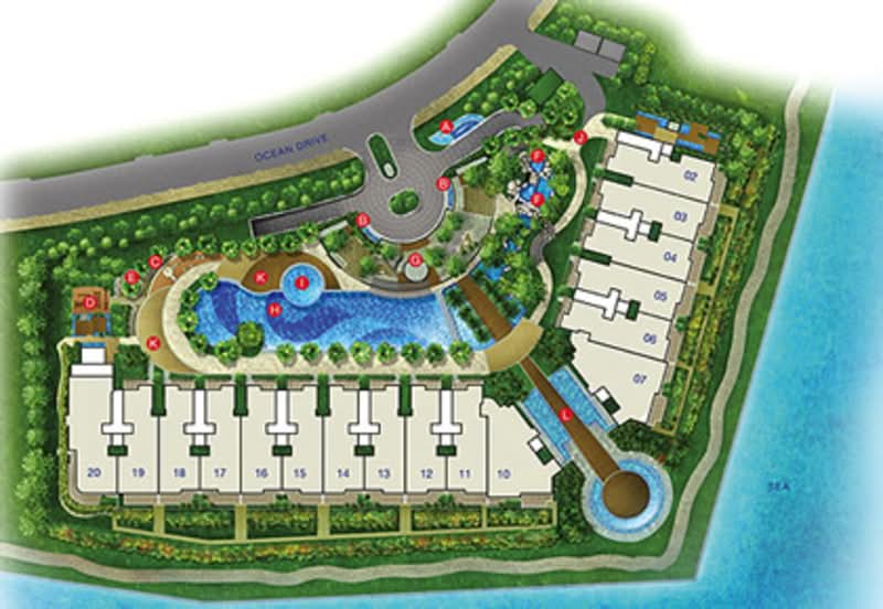 The Azure, 201 Ocean Drive, 3 Bedrooms, 1,800 sqft, Condominium For Rent, by Daniel Tan - 陈振宏, 60156829 - PropertyGuru.com.sg