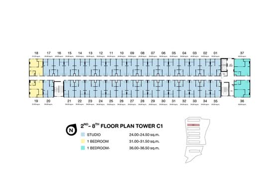 EARN by L.P.N - Site Plan