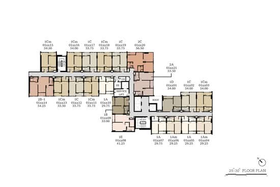 The Base Height-Chiang Mai : เดอะ เบส ไฮท์-เชียงใหม่ - Site Plan