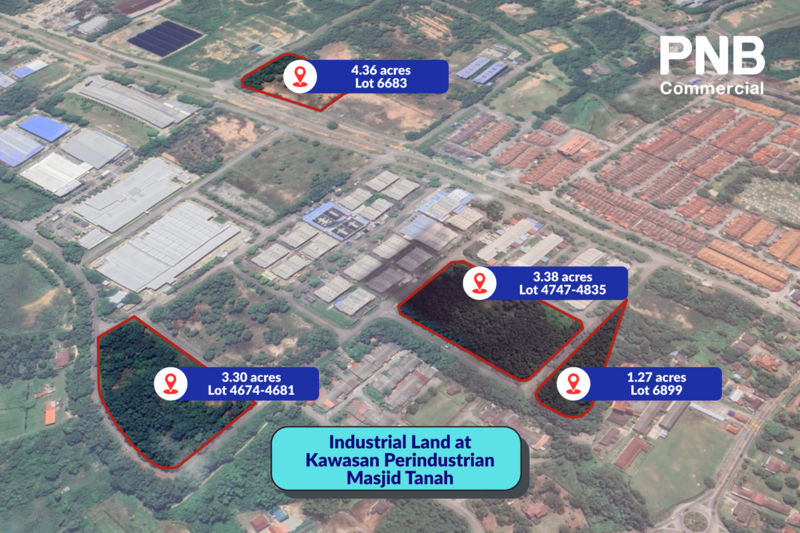 Untuk Dijual - Kawasan Perindustrian MIEL Masjid Tanah, Melaka