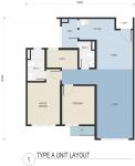 Type A - (883 sq ft)