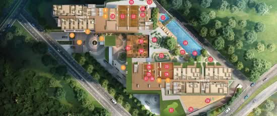 Ativo Suites @ Damansara Avenue - Site Plan - iProperty.com.my