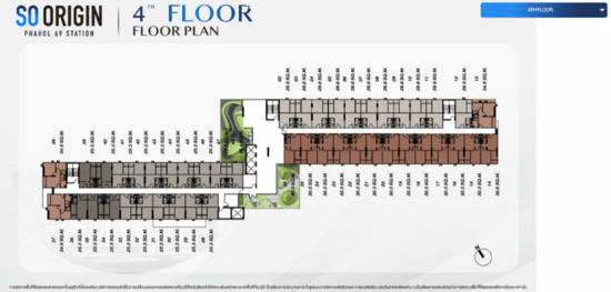 SO Origin Phahol 69 Station : โซ ออริจิ้น พหล 69 สเตชั่น - Site Plan
