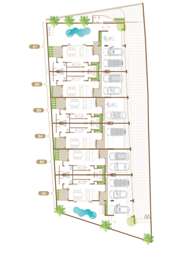 ECO Home Bang Saray : อีโค่ โฮม บาง เสร่ - Site Plan