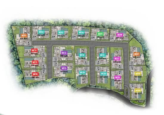 Mouana Serenity Cherngtalay - Site Plan