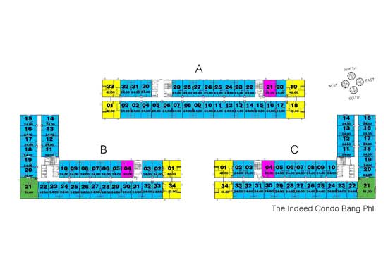 The Indeed Condo Bang Phli : ดิ อินดี๊ด คอนโด บางพลี - Site Plan