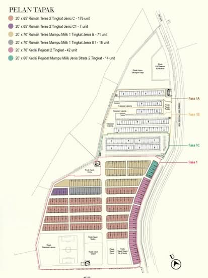 Taman Merlimau Mutiara - Site Plan - iProperty.com.my