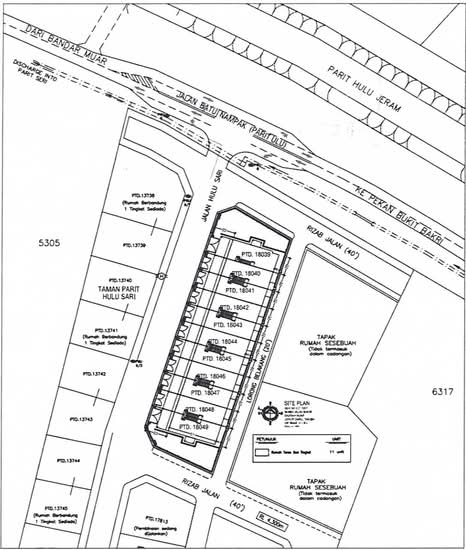 Taman Parit Hulu Sari - Site Plan - iProperty.com.my