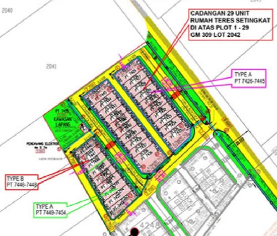 Taman Lekir Sutera - Site Plan - iProperty.com.my