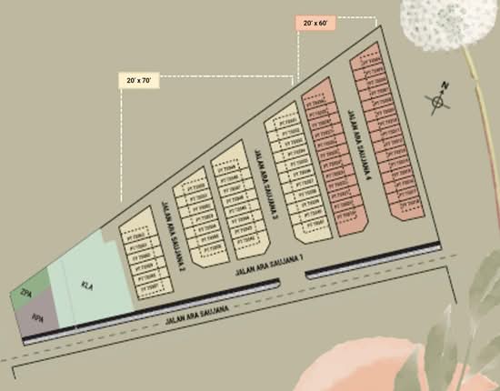 Taman Ara Saujana - Site Plan - iProperty.com.my
