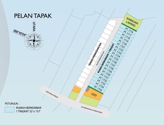 Taman Permatang Ria - Site Plan - iProperty.com.my