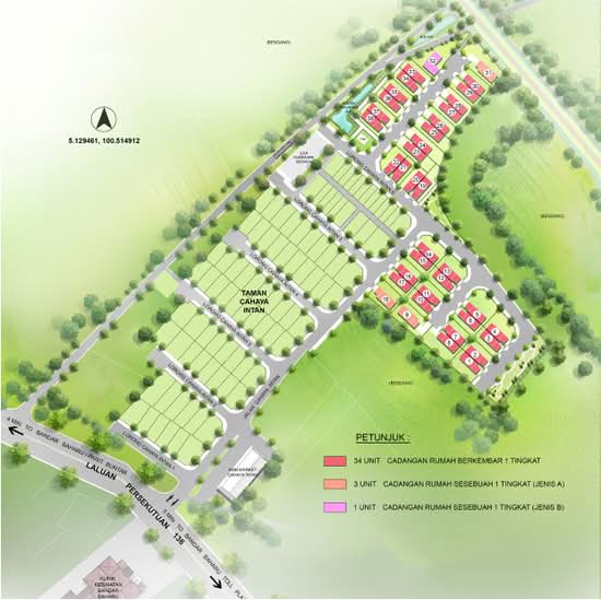 Taman Cahaya Intan 2 - Site Plan - iProperty.com.my