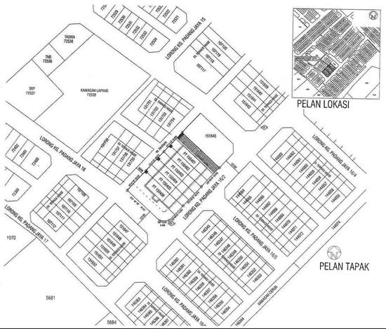 Perumahan Kampung Padang Jaya - Site Plan - iProperty.com.my