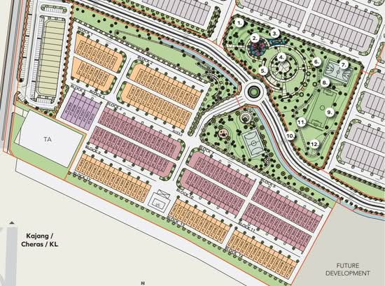 Annya Kajang 2 Presint 3 - Site Plan - iProperty.com.my