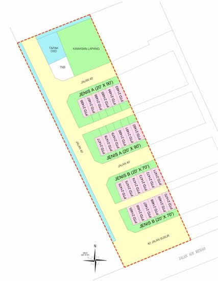 Taman Air Merah Indah - Site Plan - iProperty.com.my