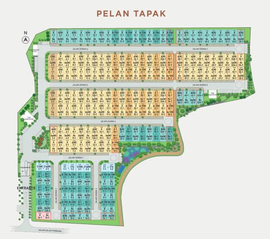 Greenwoods Senna - Site Plan - iProperty.com.my