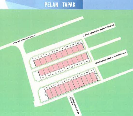 Perumahan Permatang Badak Perdana - Site Plan - iProperty.com.my