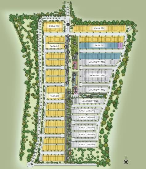 Sierra Hijauan Fasa 2e - Site Plan - iProperty.com.my