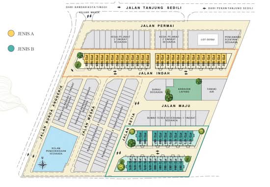 Sedili Residensi - Site Plan - iProperty.com.my