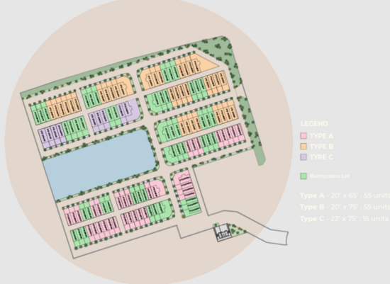 Sanubari @ Bandar Dato Onn - Site Plan - iProperty.com.my