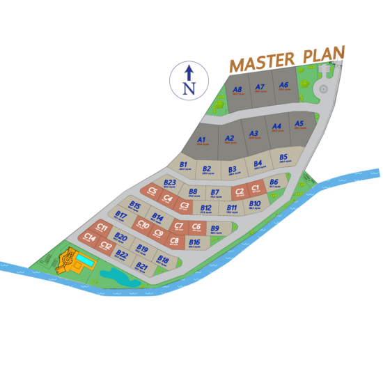 Casa Vacanza Khaoyai : คาซ่า วาคานซ่า เขาใหญ่ - Site Plan