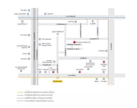 Siri Place Ladprao 101 - Site Plan