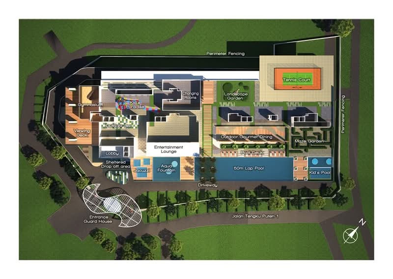 Service Residence for Rent at Paragon Residences @ Straits View - Boey . - PropertyGuru.com.my