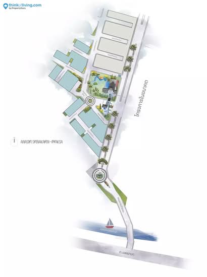 Anasiri Srinakarin-Phraeksa - Site Plan