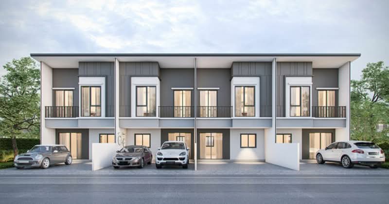 Baan Chiva Town Ratchaburi : บ้านชีวาทาวน์ ราชบุรี, ราชบุรี, เกาะพลับพลา, เมืองราชบุรี, ราชบุรี, 130 ตร.ม., บ้านเดี่ยว ขาย, โดย Connex Property, 11636363 - DDproperty.com