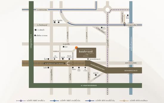 Bangkok Boulevard Signature Rama 2 : บางกอก บูเลอวาร์ด ซิกเนเจอร์ พระราม 2 - Site Plan
