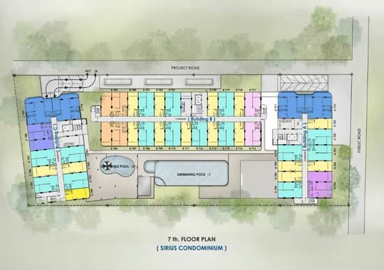 Sirius Condominium - Site Plan