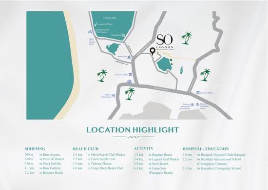 So Lagoon Cherngtalay - Site Plan