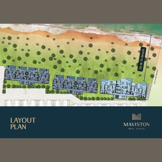 Maviston Mai Khao - Site Plan