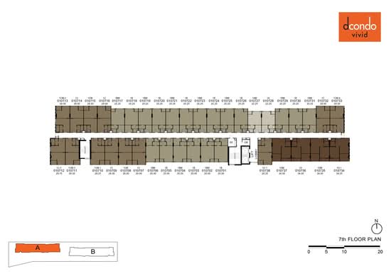 Dcondo Vivid Rangsit : ดีคอนโด วิวิด รังสิต - Site Plan