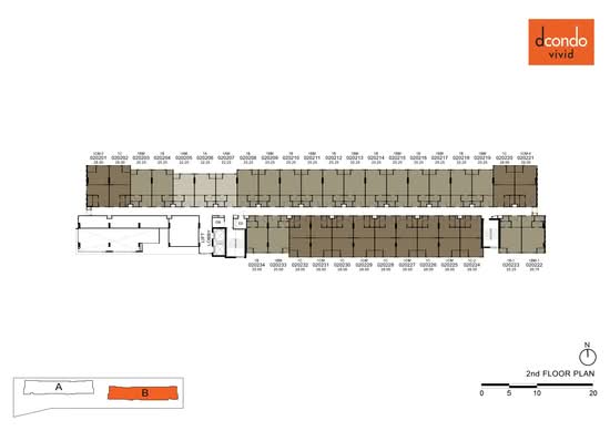 Dcondo Vivid Rangsit : ดีคอนโด วิวิด รังสิต - Site Plan
