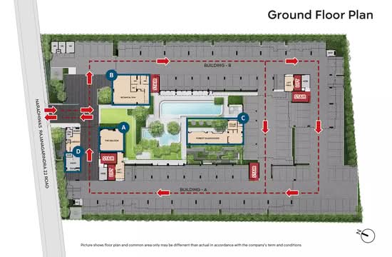 Life Sathorn-Narathiwas 22 : ไลฟ์ สาทร-นราธิวาส 22 - Site Plan